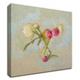 thumbnail image 1 of 24 x 24 Peonies in Glass by Carol Maguire- Wall Art Print on Canvas Fabric Brown, 1 of 3
