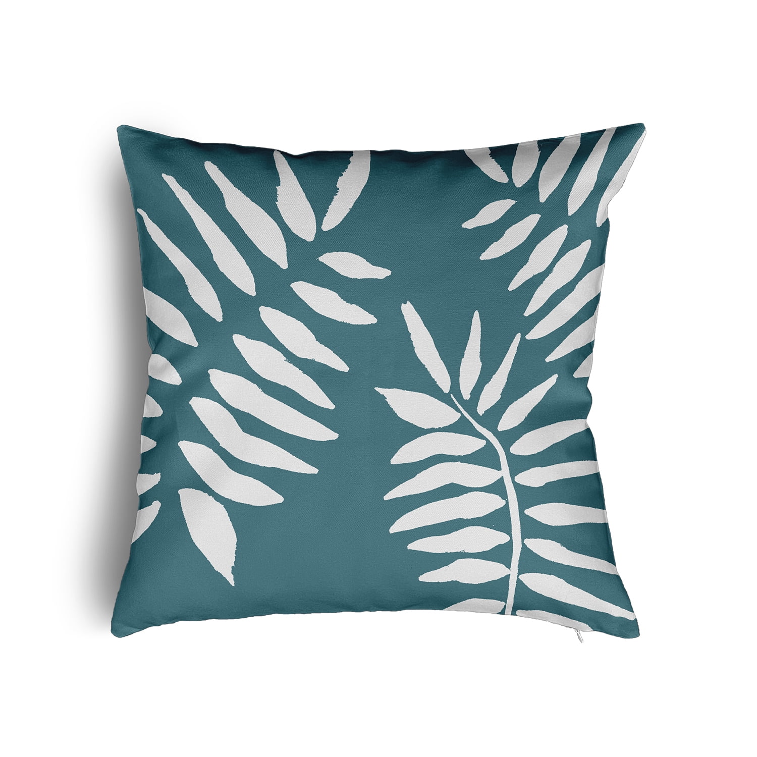24" x 24" Simply Daisy Summer Breeze Poly Pillow with Zipper, Mineral Blue Qty 1