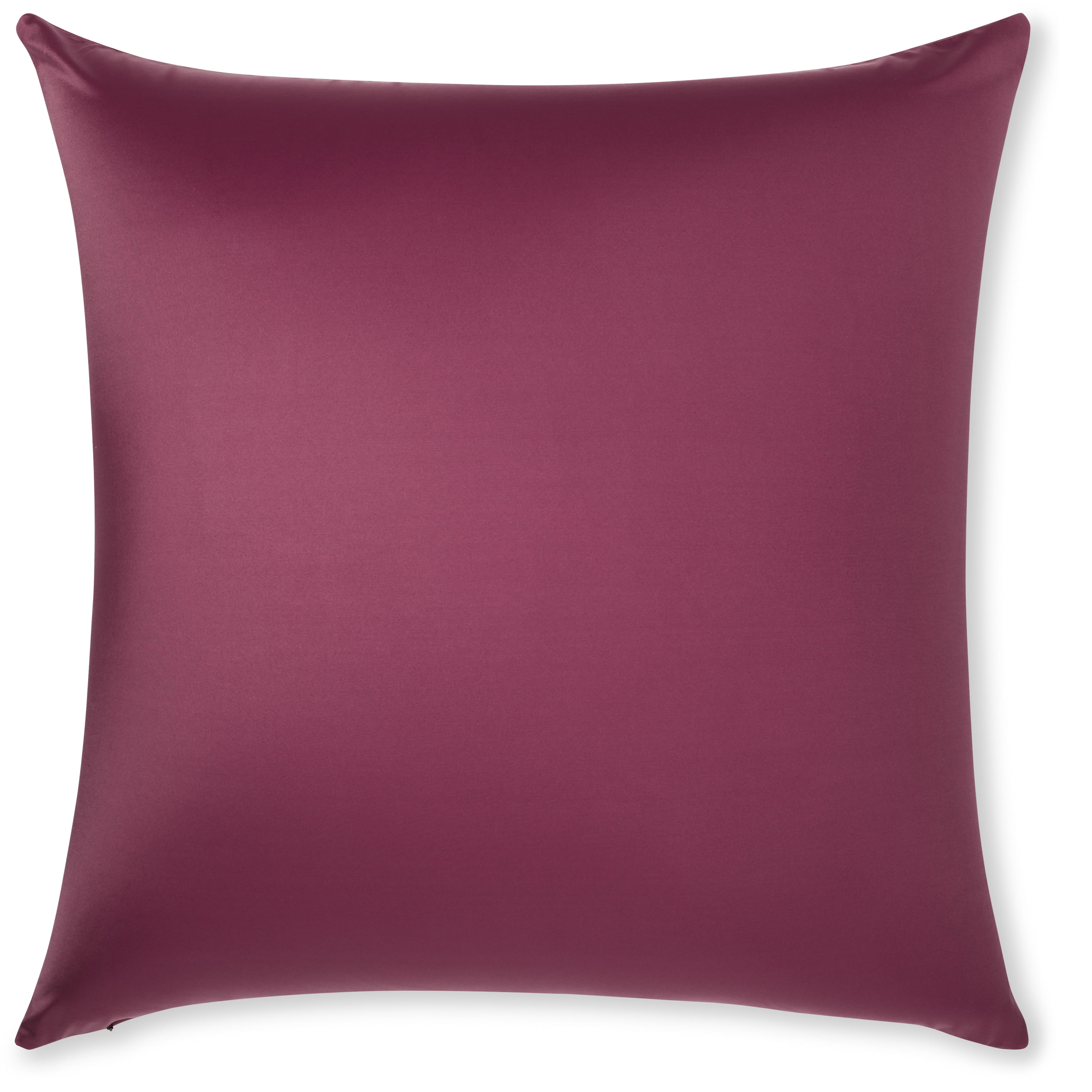 24" x 24" Throw Pillow – Burgundy - Merlot: 1 PCS Luxurious Premium Microbead Pillow With 85/15 Nylon/Spandex Fabric. Forever Fluffy, Outstanding Beauty & Support. Silky, Soft & Beyond Comfortable