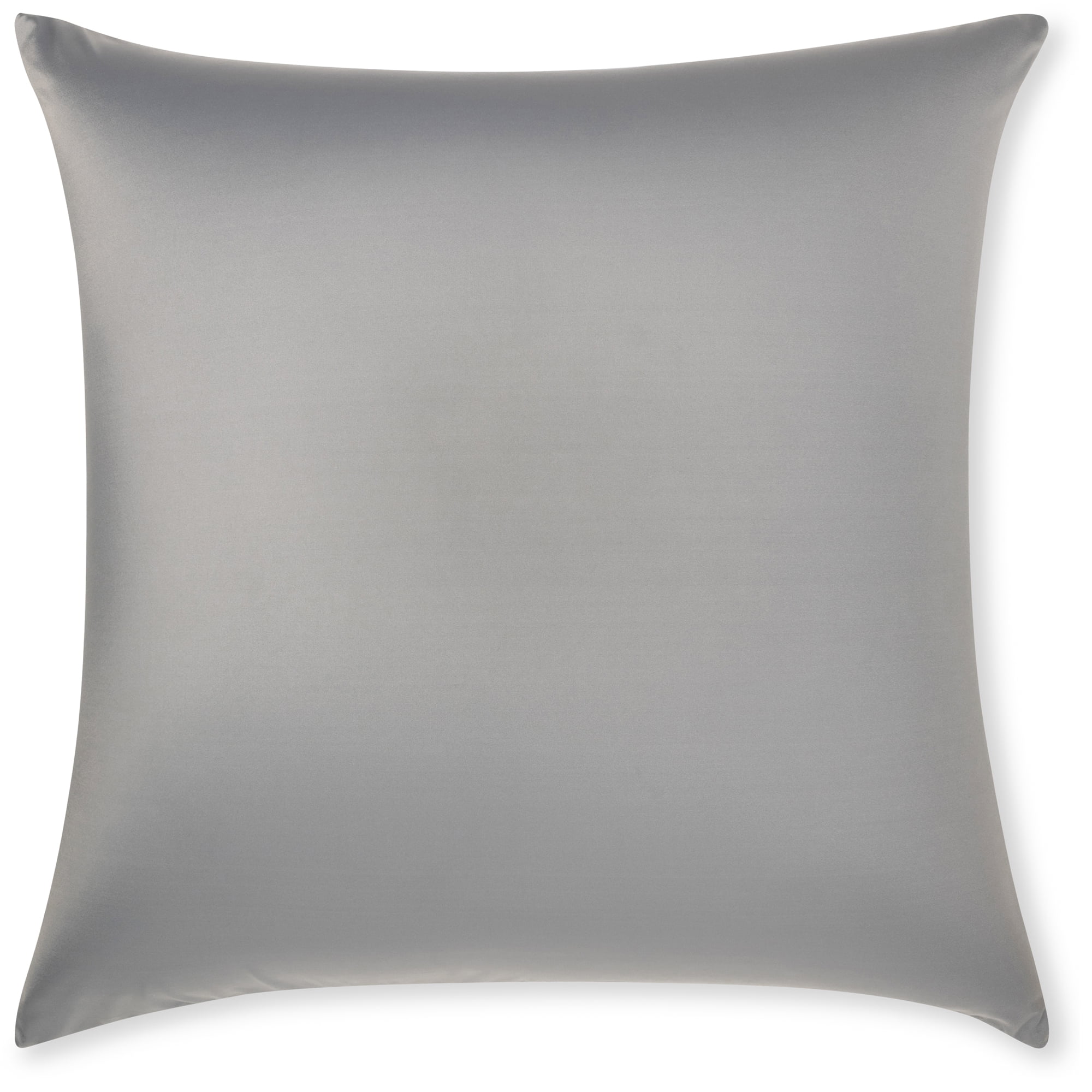 24" x 24" Throw Pillow – Dark Grey: 1 PCS Luxurious Premium Microbead Pillow With 85/15 Nylon/Spandex Fabric. Forever Fluffy, Outstanding Beauty & Support. Silky, Soft & Beyond Comfortable