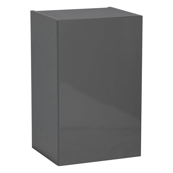 24" x 24" Wall Cabinet-Single Door-with Grey Gloss door