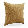 thumbnail image 1 of 24 x 24 in. Desert Lines Luxury Throw Pillow, Yellow, 1 of 1