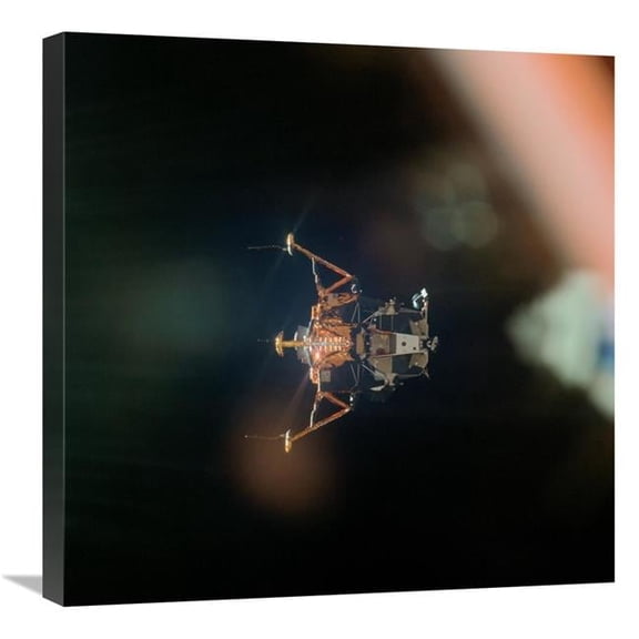 24 x 24 in. Eagle the Apollo 11 Lunar Module, 1969 Art Print - NASA