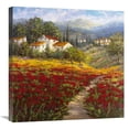 thumbnail image 1 of 24 x 24 in. Fleur Du Pays I Art Print - Hulsey, 1 of 1