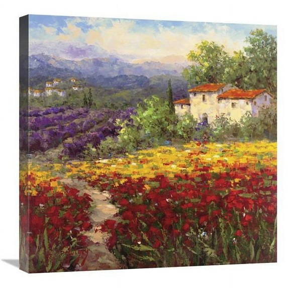 24 x 24 in. Fleur Du Pays II Art Print - Hulsey