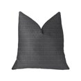 thumbnail image 1 of 24 x 24 in. Milan Flare Luxury Double Sided Throw Pillow - Black & Beige, 1 of 1