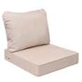 thumbnail image 1 of 24 x 24 Waterproof Outdoor Deep Seat Cushion for Patio Furniture Cushion Replacement, Peachy Tan, 1 of 10
