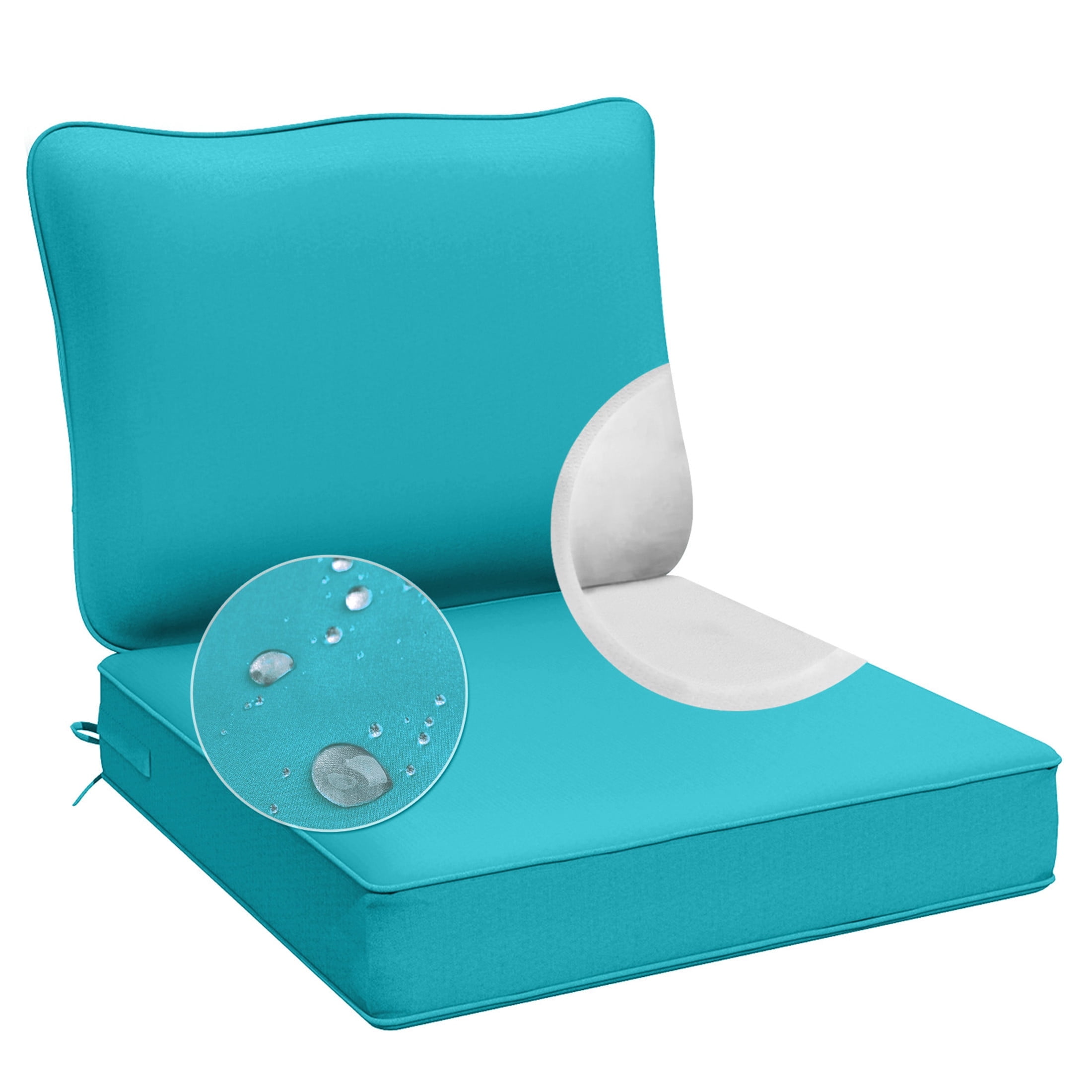 24 X 24 X 5 Outdoor Waterproof Deep Seat Cushion Replacement For 24 x 24 x 5 outdoor waterproof deep seat cushion replacement for