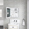 thumbnail image 1 of 24'' x 26'' Surface, Left-Opening Design | Bathroom Vanity and Storage | Undistorted View, Soft Door Closing, 1 of 2