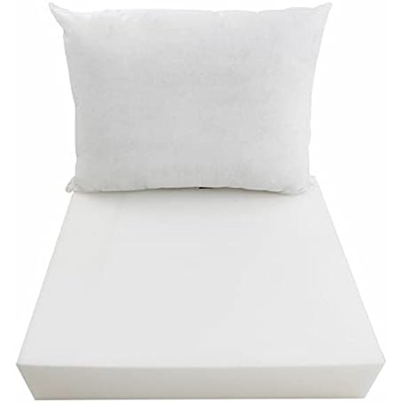 24" x 26" x 6" Medium Deep Seat Cushion Insert Foam Back Polyester Fill Fiber$$Garden & Patio