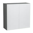 thumbnail image 1 of 24" x 30" Wall Cabinet-Double Door-with White Gloss door, 1 of 4
