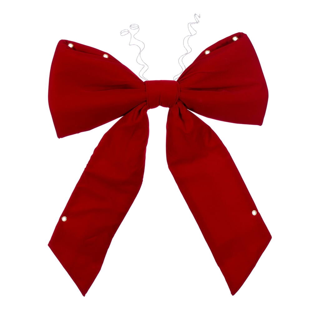 24" x 32" Red Velvet Bow UV