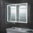 thumbnail image 1 of 24" x 32" Single Door LED Light Medicine Cabinet, 1 of 12