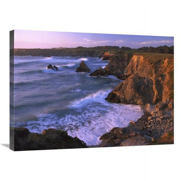 24 x 32 in. Beach at Jughandle State Reserve, Mendocino County, California Art Print - Tim Fitzharris