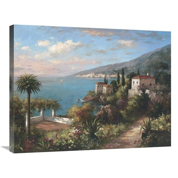 24 x 32 in. Coastal Gardens II Art Print - Hilger