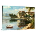 thumbnail image 1 of 24 x 32 in. Coastal VIllage Art Print - Paline, 1 of 1