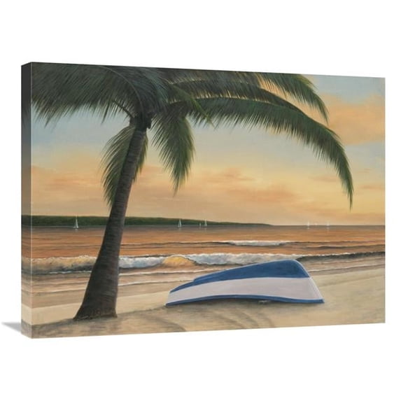 24 x 32 in. Golden Sunset Art Print - Diane Romanello