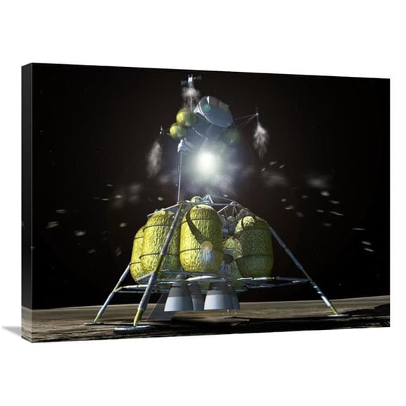 24 x 32 in. Launch of Lunar Surface Access Module, Project Constellation Art Print - NASA