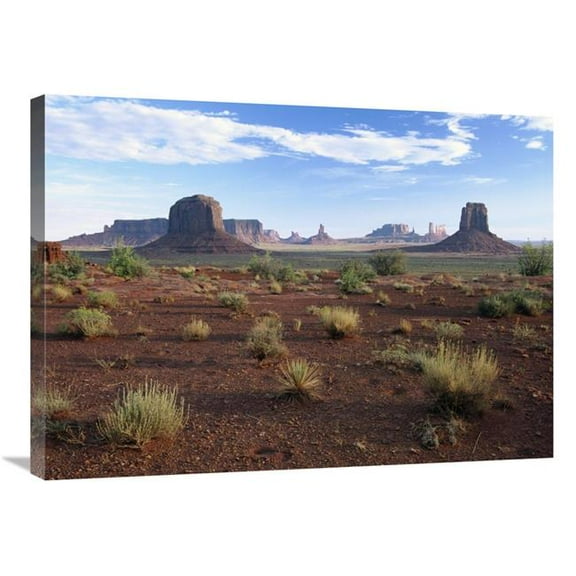 24 x 32 in. Monument Valley From North Window VIewpoint, Arizona Art Print - Tim Fitzharris