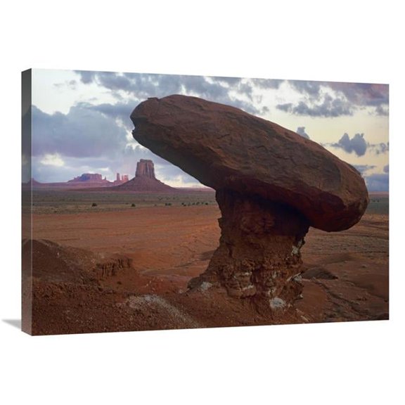 24 x 32 in. Mushroom Rock at North Window, Monument Valley, Arizona Art Print - Tim Fitzharris