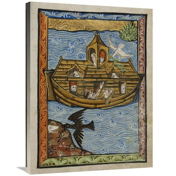 24 x 32 in. Noahs Ark Art Print - Unknown Illuminator