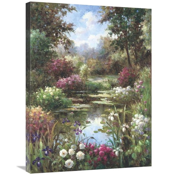 24 x 32 in. Reflections of Spring Art Print - Vera Oxley