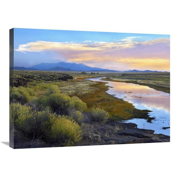 24 x 32 in. Rio Grande & the Sangre De Cristo Mountains, Colorado Art Print - Tim Fitzharris
