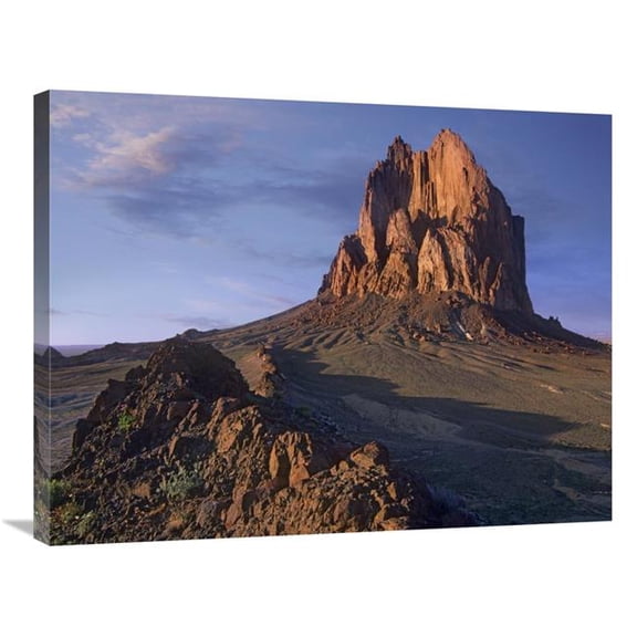 24 x 32 in. Shiprock, the Basalt Core of An Extinct Volcano, New Mexico Art Print - Tim Fitzharris