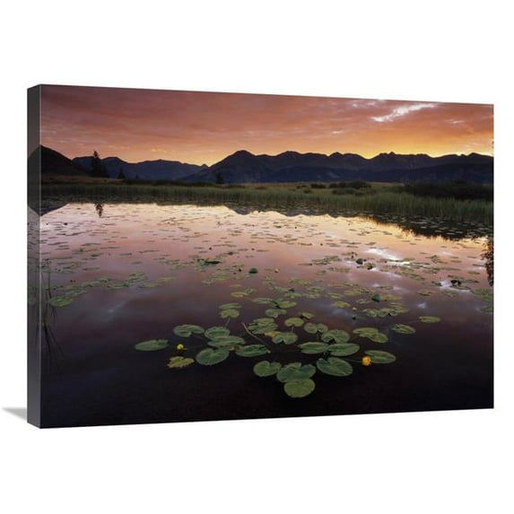 24 x 32 in. Sunrise Over Granadier Range, Molas Pass, Weminuche Wilderness, Colorado Art Print - Tim Fitzharris
