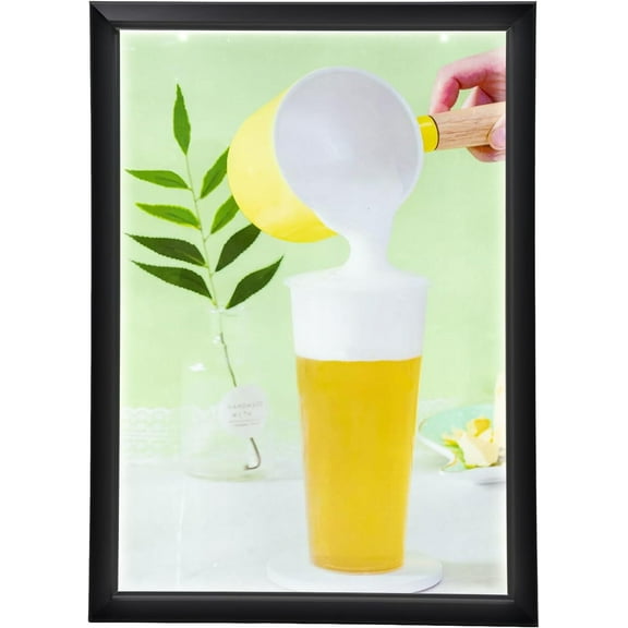 24 x 33 Inch LED Movie Poster Frame Home Theater Wall Mounted Advertising Picture Frame Display Led Light Box Sign Advertising Display