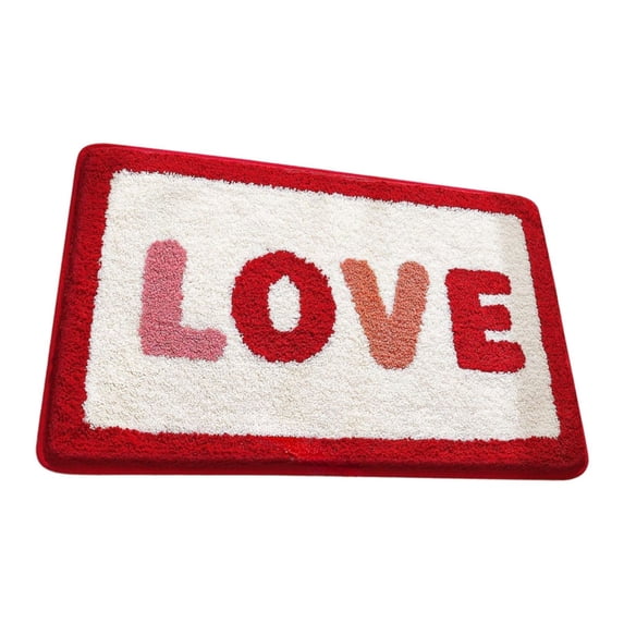 24" x 35" Plush Valentines Day Doormat Valentines Day Door Mat Valentines Rug Valentines Day Outdoor Mat Valentines Day Outdoor Rug Valentines Door Mat Valentine Outdoor Mat