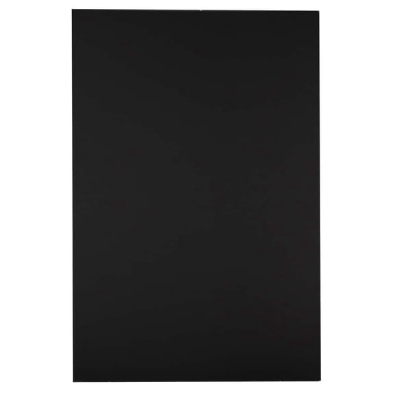 24" x 36" Black Uncut Matboard by Studio Decor - 4-Ply Matboard for Posters - Card Making - Presentation Boards - and DIY Arts & Cratfs - 1 Pack