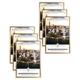 thumbnail image 1 of Studio Decor 24" x 36" Golden Finish Poster Frames by Downtown  - Wall Frame Set for Digital Prints, Posters & Artwork, Sawtooth Hangers for Vertical or Horizontal Display, 6 Pack, 1 of 4
