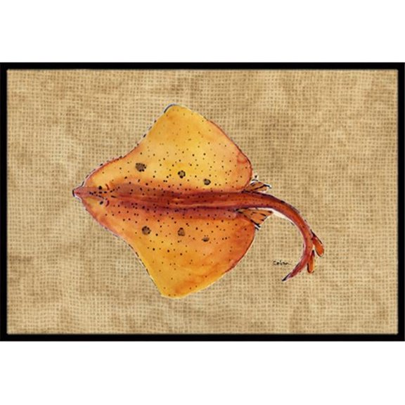 24 x 36 In. Blonde Ray Stingray Indoor or Outdoor Mat
