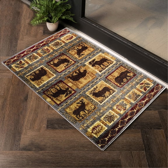 24 x 36 Polypropylene Rug | Great for Under Furniture and Entryways | Experience Comfortable Flooring