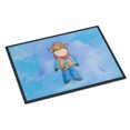thumbnail image 1 of 24 x 36 in. Cowboy Watercolor Indoor or Outdoor Mat, 1 of 1