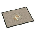 thumbnail image 1 of 24 x 36 in. Fawn & White Bull Terrier in the Kitchen Indoor or Outdoor Mat, 1 of 1