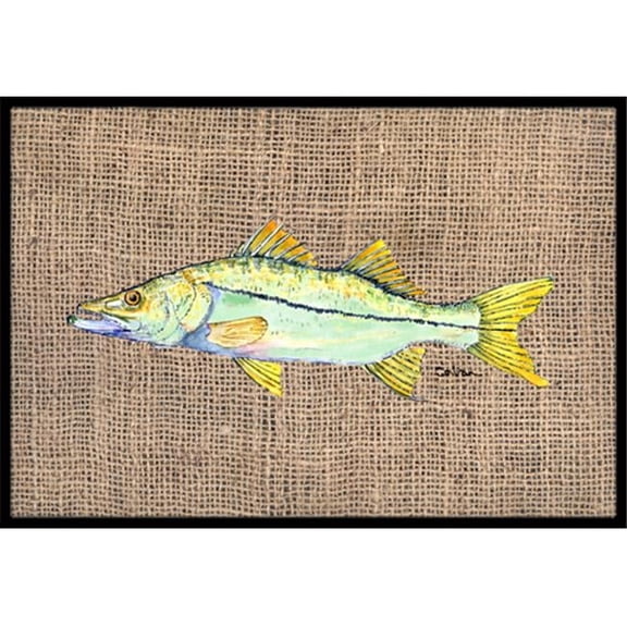 24 x 36 in. Fish - Snook Indoor Or Outdoor Doormat