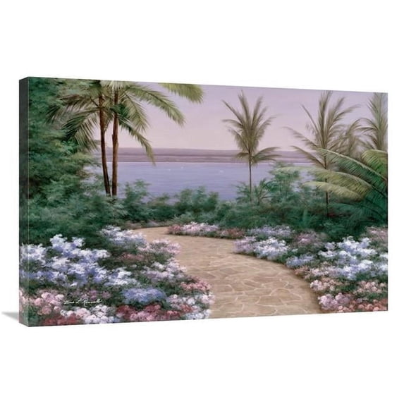 24 x 36 in. Floral Breeze Art Print - Diane Romanello