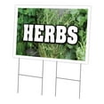thumbnail image 1 of 24 x 36 in. Herbs Yard Sign & Stake, 1 of 1