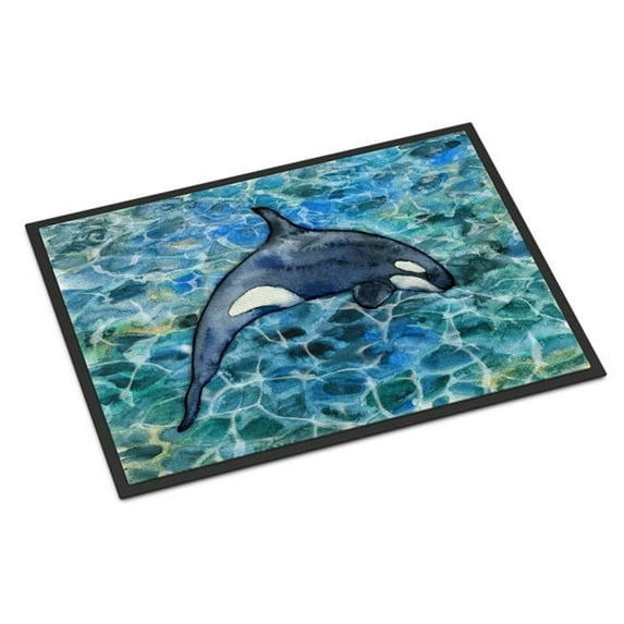 24 x 36 in. Killer Whale Orca No.2 Indoor or Outdoor Mat