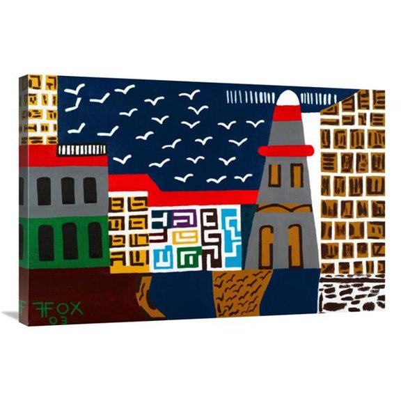 24 x 36 in. Lighthouse Series - No.6 Art Print - Ulrick Fox