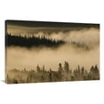 thumbnail image 1 of 24 x 36 in. Morning Fog Near Swan Lake Along the Alaska Highway, Yukon, Canada Art Print - Matthias Breiter, 1 of 1