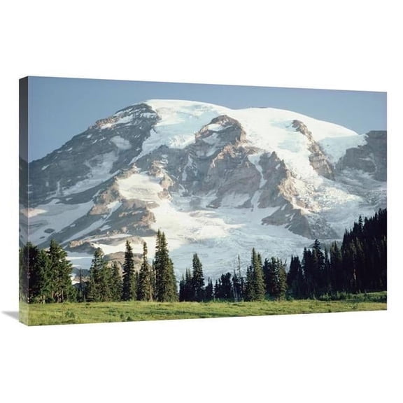 24 x 36 in. Mt Rainier, Cascade Mountains, Washington Art Print - Tim Fitzharris