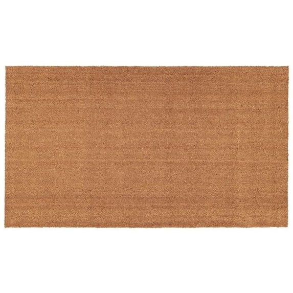 24 x 36 in. Natural Coir with Vinyl Backing Rectangular Doormat