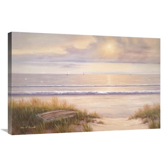 24 x 36 in. Ocean Surf Art Print - Diane Romanello