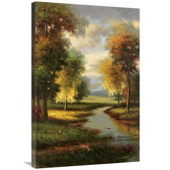 24 x 36 in. Resplendent I Art Print - Rosselli