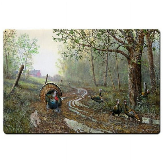 24 x 36 in. Spring Fever Satin Metal Sign