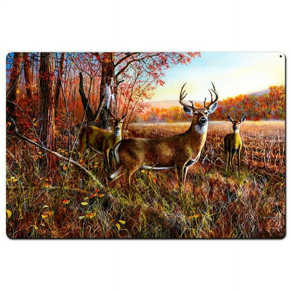 24 x 36 in. The Gathering Satin Metal Sign