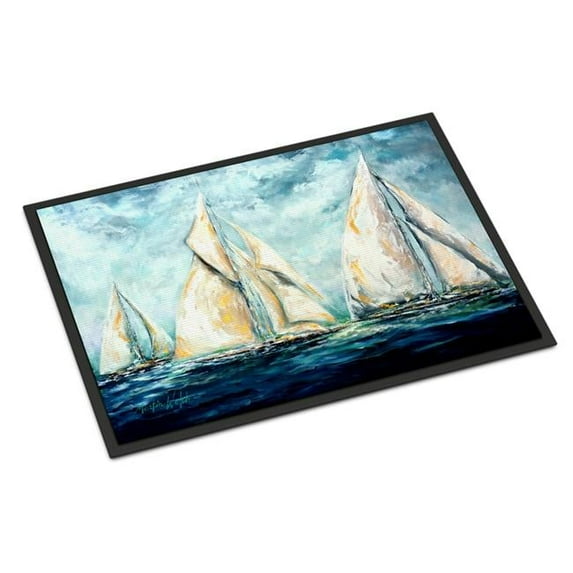 24 x 36 in. The Last Mile Sail boats Indoor or Outdoor Mat